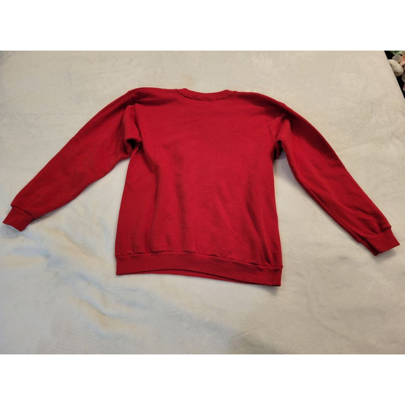 Vintage Tultex Athletic Sport Red Sweatshirt L - Picture 7 of 8